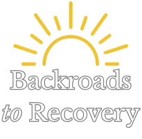 Backroads to Recovery sunrise road logo